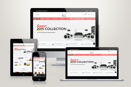 Responsive Magento Furniture Theme