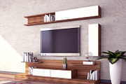 Modern Tv-Unit Design 3D Model, a Furniture 3D Model by IsraaDesigns (Thumbnail 2 of 4)