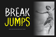 Break Jumps Font, a Blackletter Font by albert_kalingga (Thumbnail 1 of 5)