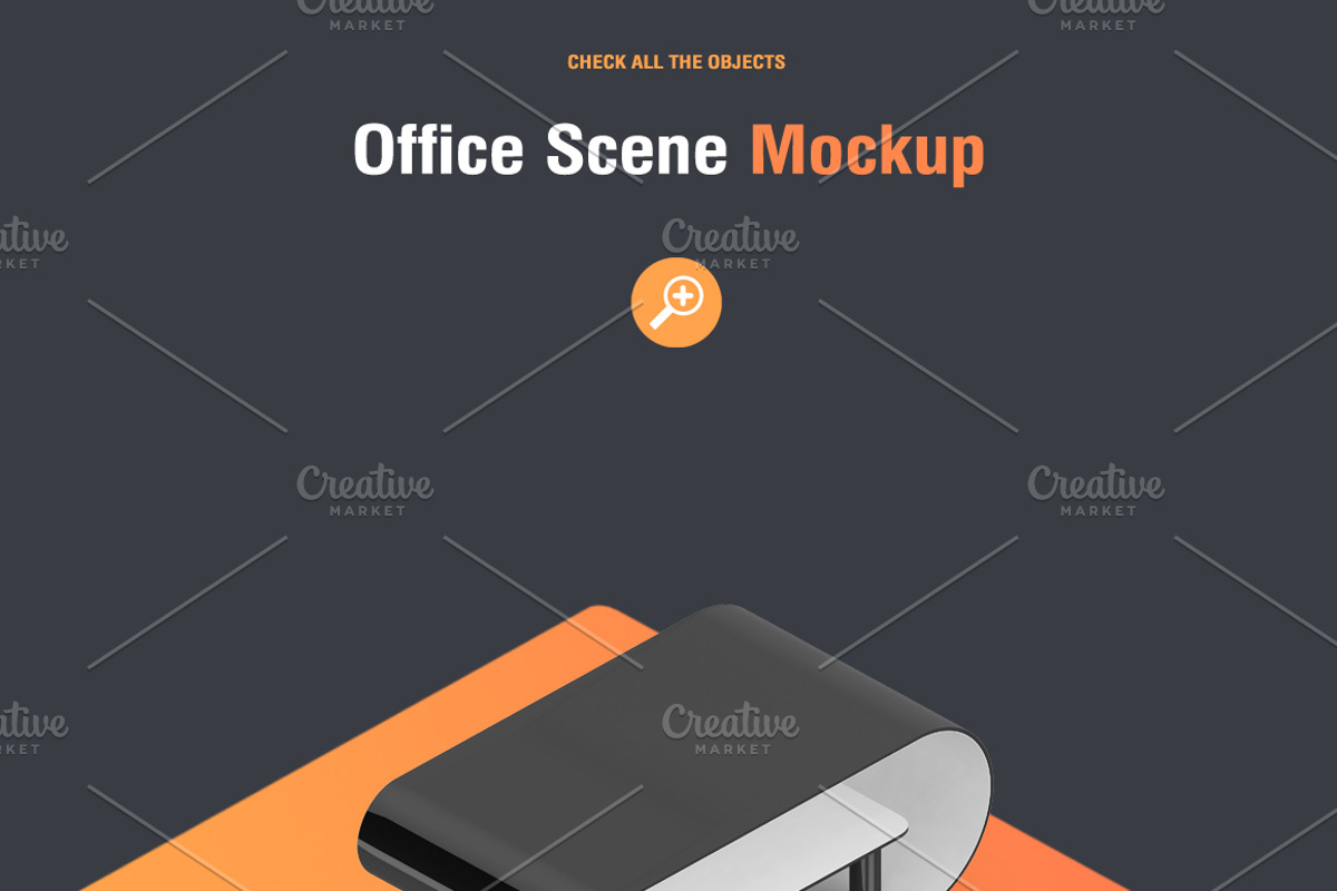 Isometric Interior Mock-up, an iPhone Mockup by IsometricWorld (Photo 5 of 5)