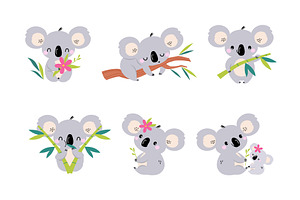 Koala Bear as Australian Animal on, an Animal Illustration by TopVectors