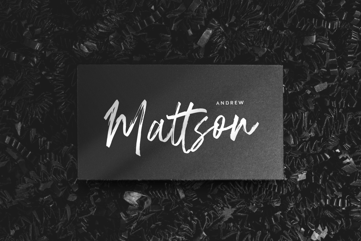 Bulgarent - Brush Script Font, a Script Font by Sronstudio (Photo 2 of 12)