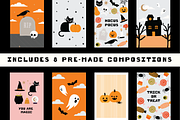 Halloween Vector Graphics, a Seasonal Illustration by Gross Illustrations (Thumbnail 4 of 8)