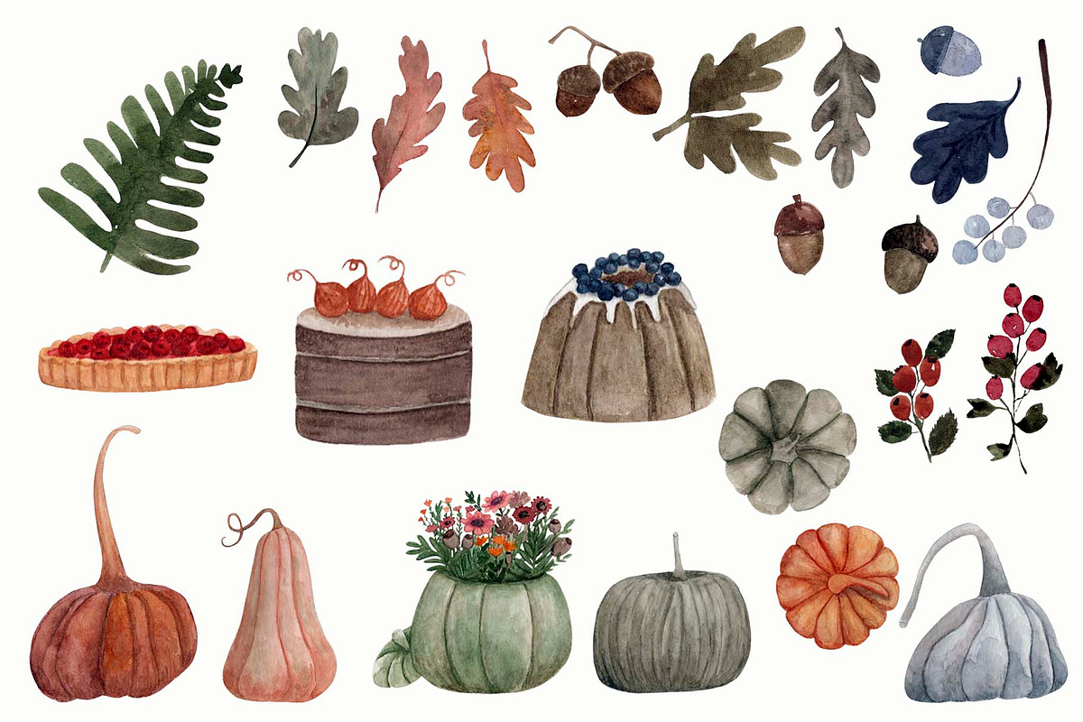 Fall colours, a Seasonal Illustration by Katia Serdiuk (Photo 6 of 6)