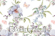 Watercolor flowers botanical bundle, a Decorative Illustration by Edith’s World (Thumbnail 10 of 15)