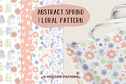 Abstract Spring Floral Pattern, a Pattern Graphic by byherline (Thumbnail 1 of 4)