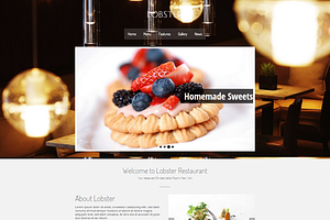 Lobster - Restaurant & Bar WordPress