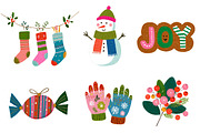 Christmas Gingerbread Cookie Clipart, an Illustration by CreationArt (Thumbnail 3 of 5)