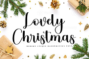 Lovely Chistmas, a Handwritten Font by InermediaSTUDIO (Thumbnail 1 of 8)