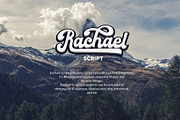 Rachael Script + Bonus Font, a Script Font by Debut Studio (Thumbnail 3 of 10)