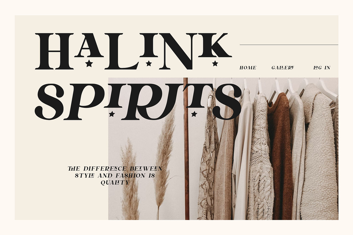 KAMIN UNIQUE LIGATURE SERIF TYPEFAC, a Serif Font by yaqublekker (Photo 6 of 8)