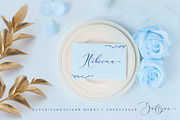 Sadlyne Wedding font + Cyrillic, a Script Font by IraDvilyuk (Thumbnail 11 of 22)