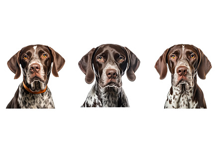 pet german shorthaired pointer, an Animal Photo by pikepicture