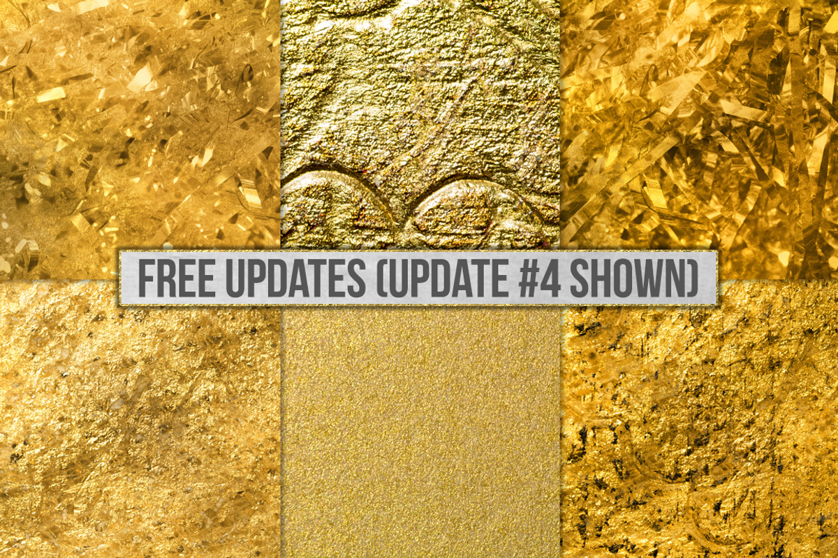 Gold Foil Textures, Gold Backgrounds, a Texture Graphic by Paper Element (Photo 9 of 66)