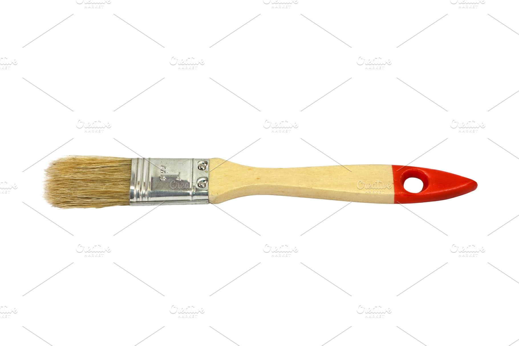 Paintbrush, a Background Photo by Leonid Andronov