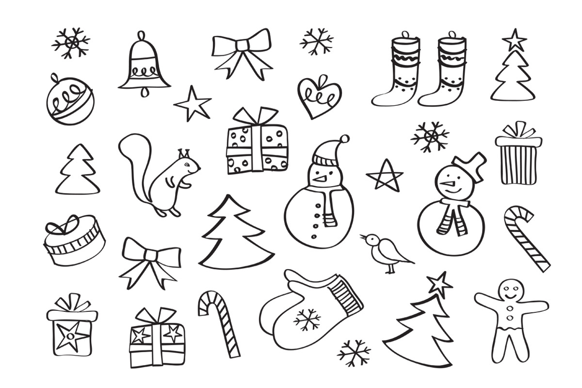 Winter Collection, a Decorative Illustration by Tkoko vectors & patterns (Photo 7 of 15)