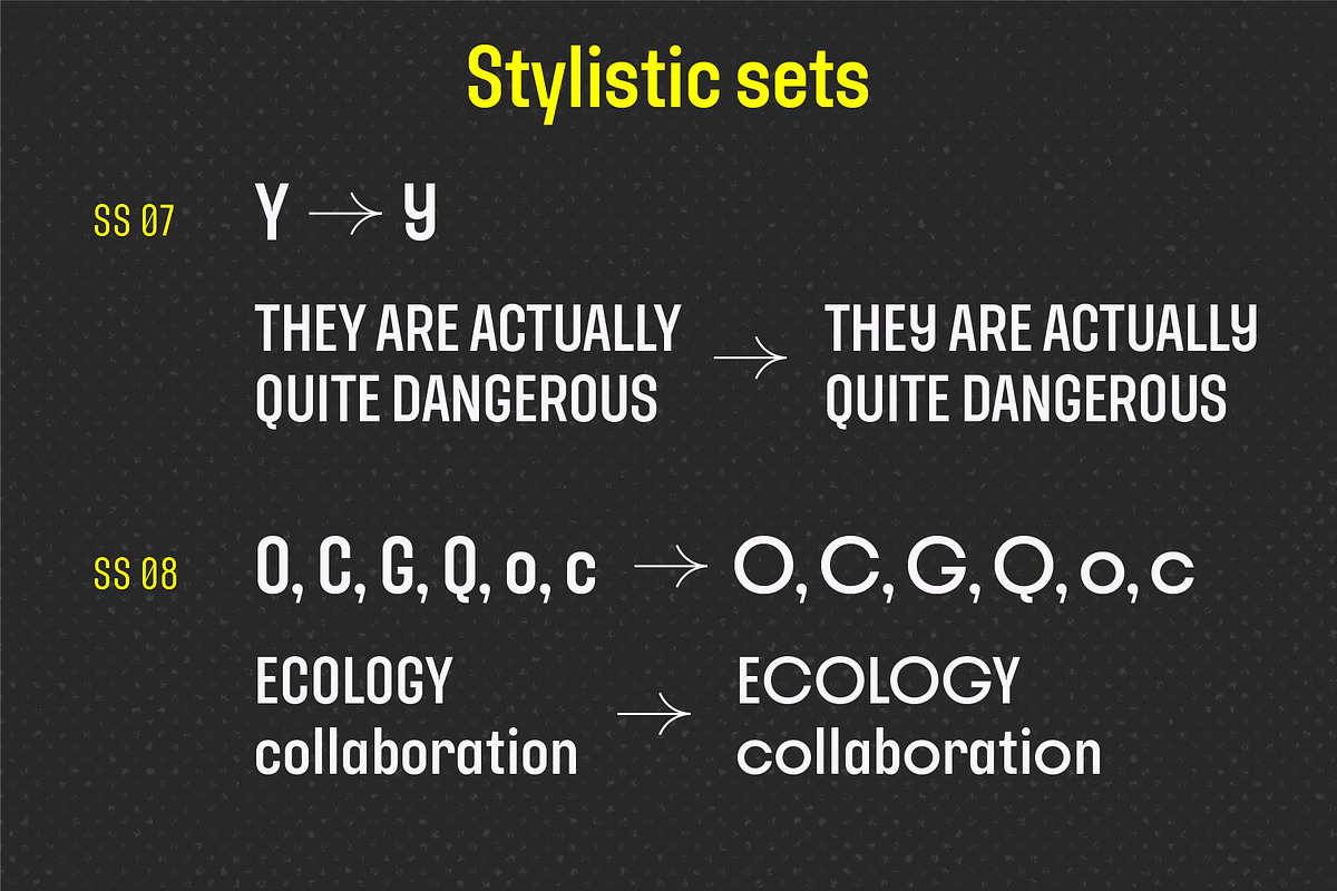 YNF Dustin | Condensed sans serif, a Sans Serif Font by YNF (Photo 14 of 26)