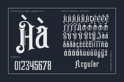 DarkPower-Modern Decorative Typeface, a Handwritten Font by overlaytemplates (Thumbnail 5 of 7)
