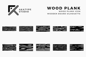 Wood Plank Icon, a Solid Icon by Akatype Studio