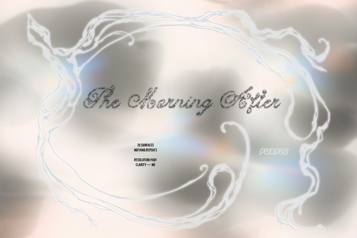 The Morning After: 70 Backgrounds, a Background Graphic by Purple (Photo 2 of 11)