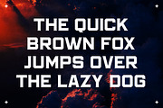 Thunder Squad DIsplay Typeface Font, a Sans Serif Font by Storytype Studio (Thumbnail 9 of 15)