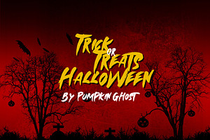 Saphifen - Halloween Horror Font