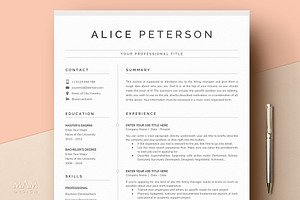 Modern Resume Template