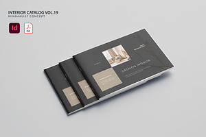 Interior Catalog Vol.19, a Brochure Template by Bewalrus Studio