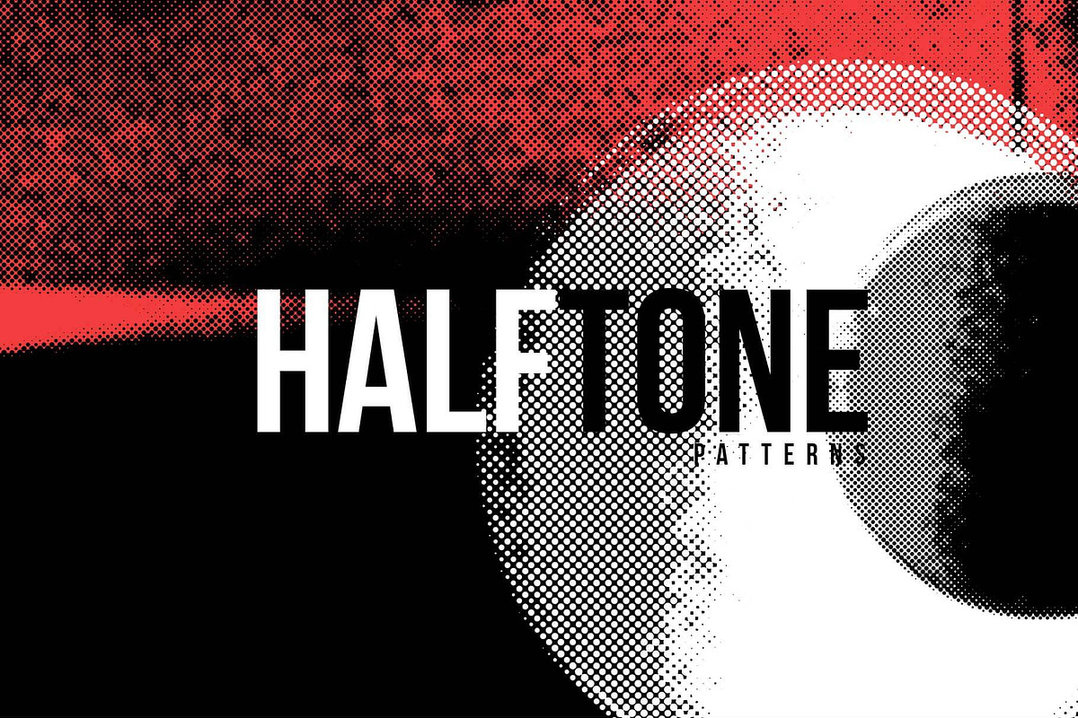 HALFTONE - 55 Distressed Overlays, an Object Graphic by Neo Ink Design (Photo 1 of 9)
