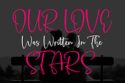 Camelina Script, a Script Font by Meutuwah (Thumbnail 6 of 7)