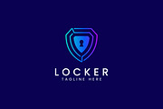 Shield Keyhole Secure Software Logo, a Branding & Logo Template by Signatoro (Thumbnail 1 of 2)