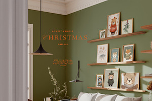 Nursery Scandi Christmas Prints