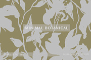MINIMAL BOTANICAL PATTERN, a Pattern Graphic by MartinShop (Thumbnail 1 of 9)
