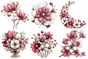 Watercolor Spring Clipart Png Bundle, an Illustration by Daily.Designs (Thumbnail 3 of 8)