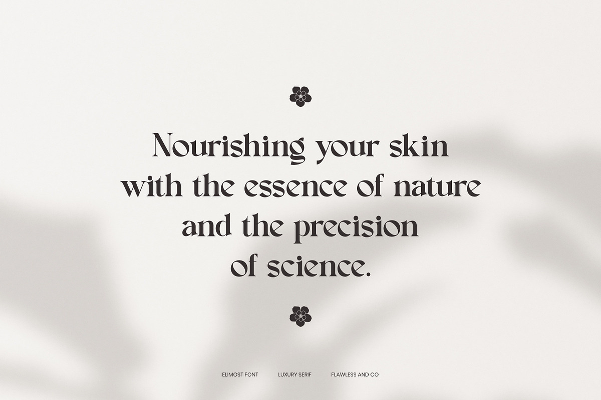 Elimost - Luxury Serif Font, a Serif Font by Flawless And Co (Photo 5 of 10)