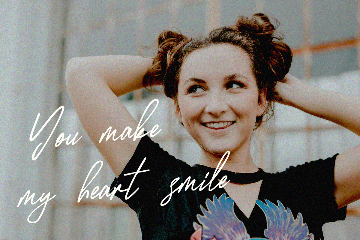 Kelyber Conieks Signature Font Love, a Script Font by Maulana Creative (Photo 3 of 7)