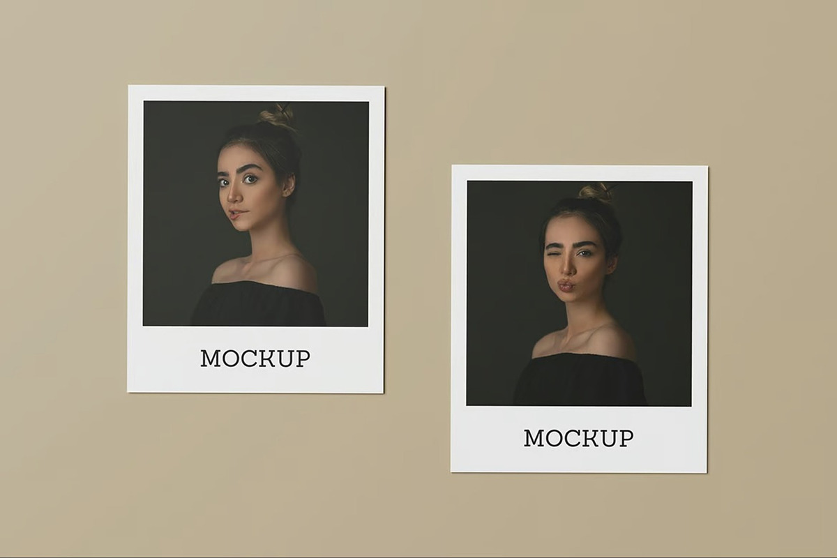 Polaroid Photo Mockup, an Advertising Mockup by Hubzway (Photo 4 of 7)