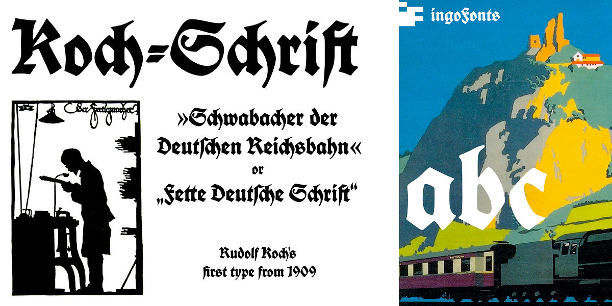 Koch Schrift, a Blackletter Font by ingoFonts (Photo 2 of 10)