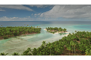 Scenic aerial view of tropical, a Nature Photo by Goinyk