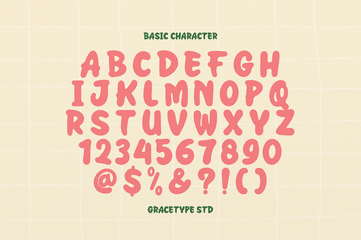 Super Funky | Playful Hand Drawn, a Handwritten Font by gracetype_studio (Photo 10 of 12)