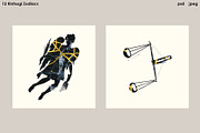 Kintsugi Zodiacs Vol.2 - PSD, JPEG, an Object Illustration by Kessens (Thumbnail 8 of 9)