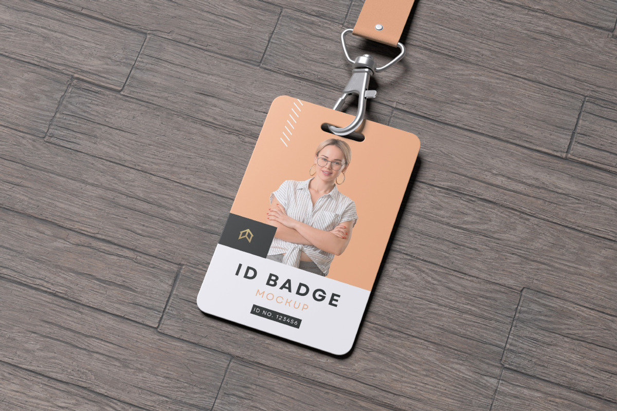 ID Badge Mockup Bundle Set, an Advertising Mockup by Rielismee (Photo 4 of 5)