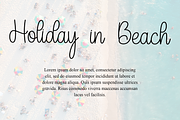 Sunday Holiday, a Handwritten Font by InermediaSTUDIO (Thumbnail 8 of 8)