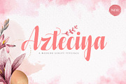 Azteciya - Handwritten Font, a Script Font by StringLabs (Thumbnail 12 of 12)