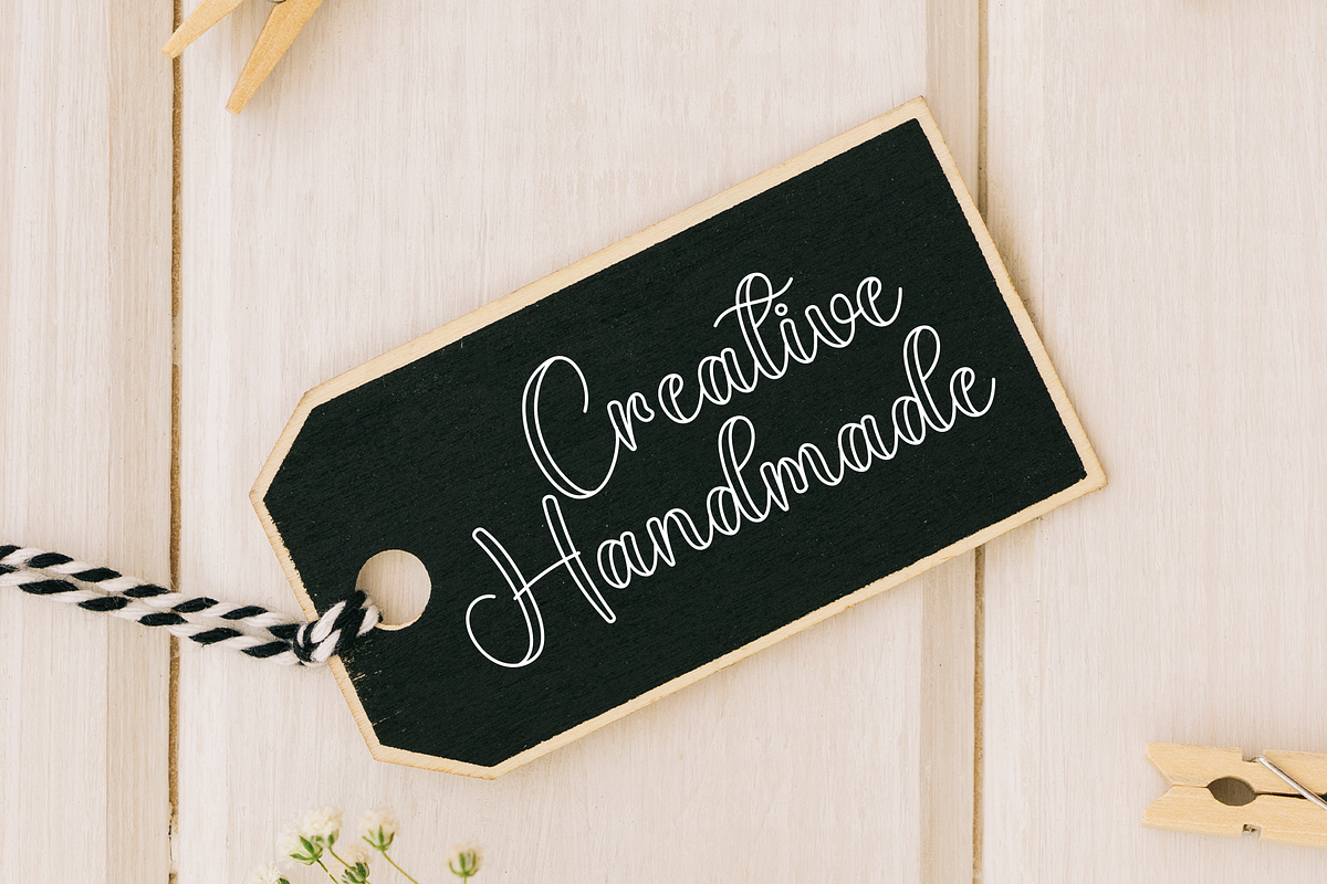 Father Christmas | Script Font, a Handwritten Font by Scratchones (Photo 5 of 8)