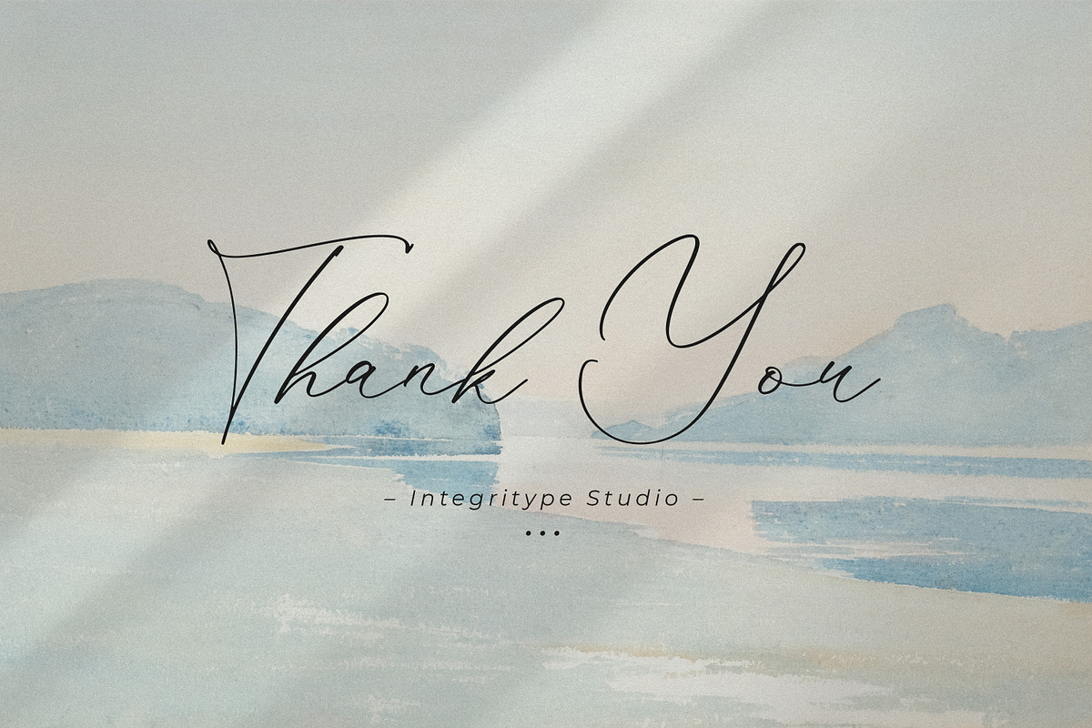 Lucimaretta, a Handwritten Font by Integritype Studio (Photo 15 of 15)