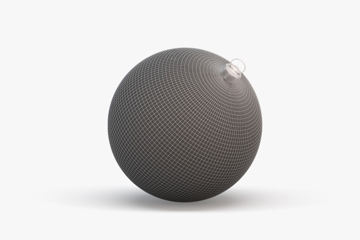 Plastic Christmas Ball 3D Model, an Object 3D Model by rebrandy (Photo 7 of 9)