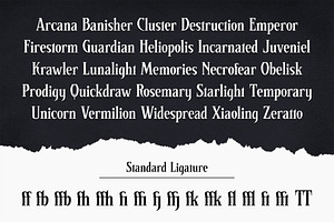 Gravord - Mysterious Serif