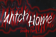 Witch Home - Halloween Font, a Font by NTC Graphic (Thumbnail 1 of 9)