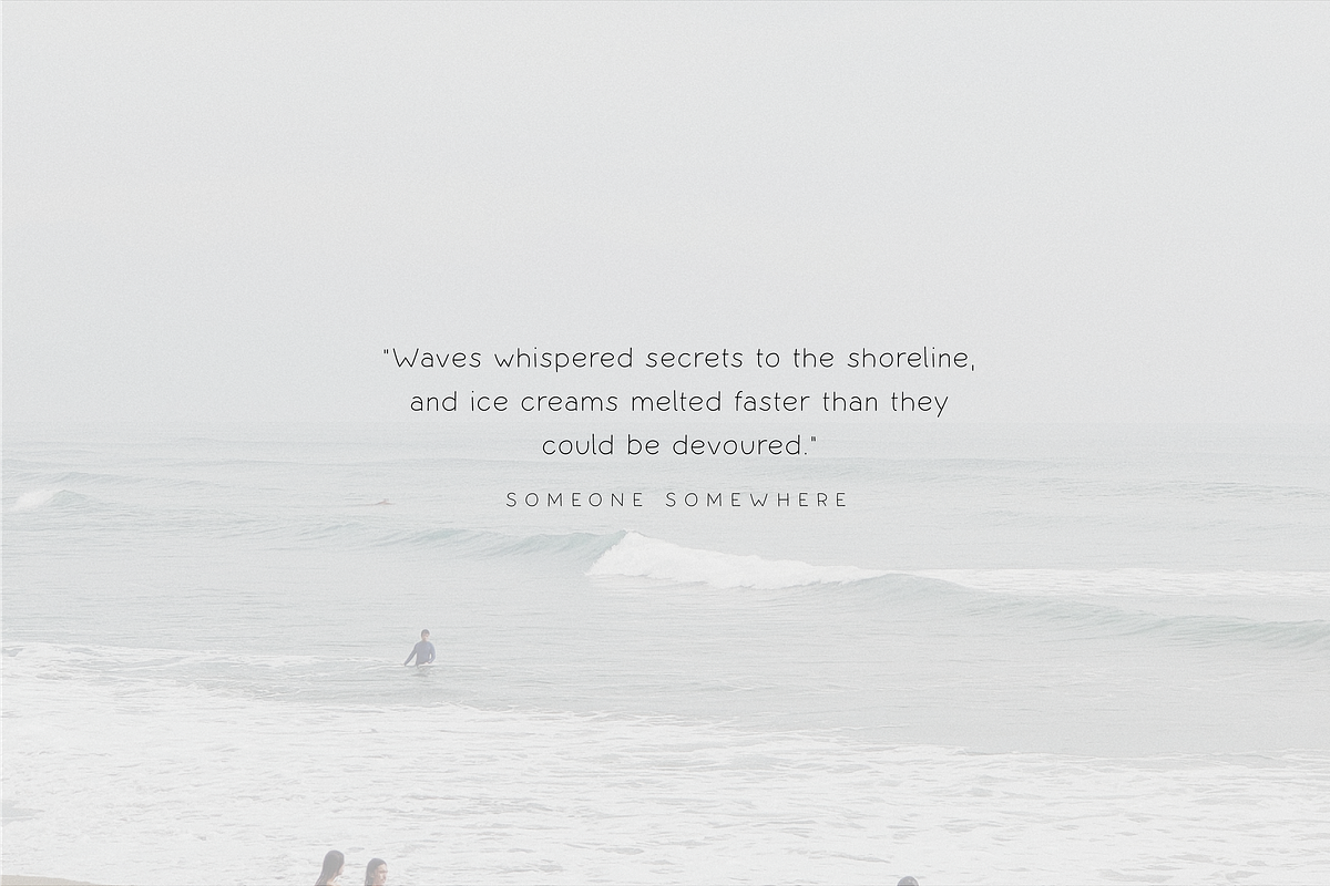 Seawashed - A Handwritten Sans Serif, a Sans Serif Font by Vanem Studio (Photo 7 of 7)